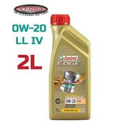 2 Litri Olio Motore Castrol Edge LL IV 0W20 ACEA C5 C6 PORSCHE C20 VW 508 00 509