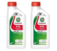 2 LITRI - Olio Motore Castrol GTX 0W20 RN17 FE ACEA C5
