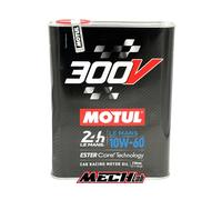 2 LITRI olio motore motul 300v Le Mans per auto 10w60 10W 60 2LT ESTER CORE