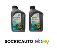 2 Litri Olio Motore Per Auto Petronas Syntium 800 Eu 10w40 Semi Synthetic
