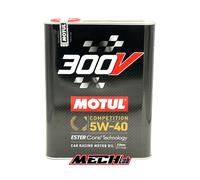 2 LITRI olio motul 300v Competition per auto 5w40 5W 40 2LT da corsa
