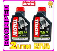 2 LITRI OLIO MOTUL FORK OIL EXPERT HEAVY 20W FORCELLA MOTO SCOOTER 02MO05