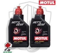 2 Litri OLIO MOTUL MOTYLGEAR 75W90 SINTETICO PER CAMBIO TRASMISSIONE API GL4/GL5