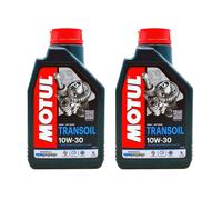 2 LITRI OLIO MOTUL TRANSOIL SAE 10W-30 PIAGGIO VESPA APE LAMBRETTA 02MO03