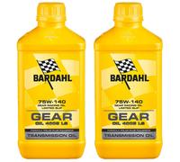 2 Litro Bardhal 75W140 LS Gear Oil Olio Differenziale Racing Oil Limited Slip