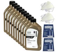 2 Litro Originale Opel 0W20 FS Ll Olio GM Dexosd OV0401547 Api Sn Plus Set