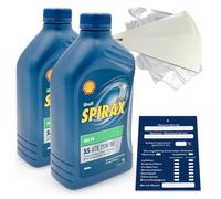 2 Litro Originale Shell Spirax S5 ATE 75W-90 Cambio 5011987176249 GL-4 GL-5