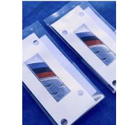 2 Logo BMW Laterali Emblema Aile Adesivo per X1 2 3 4 5 6 7 8 Originale