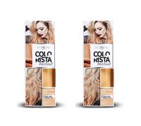 2 L'OREAL Paris COLORISTA Washout colorazione temporanea capelli PEACH 80ml