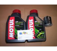 2 LT KIT TAGLIANDO FILTRO OLIO MOTUL 5000 10W40 BENELLI ADIVA 125 200 250 4T