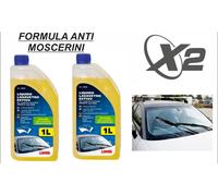 2 LT LIQUIDO LAVAVETRI CON FORMULA RIMOZIONE MOSCERINI E UNTO DA SMOG - 0 ALONI