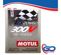 2 LT LITRI OLIO MOTORE MOTUL 20W60 300V LE MANS TECNOLOGIA ESTER CORE SINTETICO