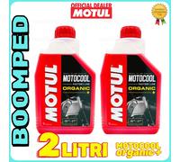2 LT MOTUL MOTOCOOL FACTORY LINE ORGANIC LIQUIDO RADIATORE ANTIGELO MOTO 02MO14