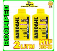 2 LT OLIO BARDAHL TRASMISSIONI CAMBIO MANUALE MTF 75W80 API GL-4 Premium 02BD71