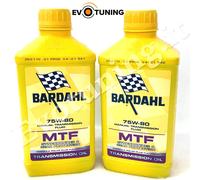 2 Lt Olio Cambio Bardahl Mtf 75W80 API GL4 Premium Trasmissioni Manuale 2 Litri