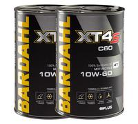 2 LT OLIO MOTORE BARDAHL XT4-S C60 10W60 SPORT RACING 100% SINTETICO MOTO 4T