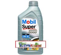 KIT 4 LITRI OLIO MOTORE MOBIL 5w40 SUPER 3000 X1 FULL SYNTHETIC IN OFFERTA
