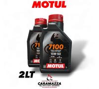 2 LT OLIO MOTUL 7100 4T 15W-50 100% SINTETICO PER MOTORI 4T