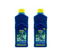 2 LT olio PUTOLINE ESTER TECH R+ 10W50 100% sintetico MOTO QUAD JASO MA2 02PT04