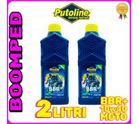 2 LT olio PUTOLINE N-TECH BBR+ 10W40 SINTETICO + BIO MOTO QUAD JASO MA2 02PT05