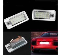 2 Luce Cortesia LED Targa Per Audi A3 A4 A6 A8 Q7, License Number Plate