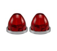 2 luci a forma di anguria per semirimorchi, sotto le ruote, con luci soffuse