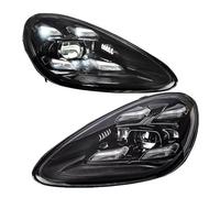 2 luci anteriori compatibili con i fari Porsche Cayenne 2011-2018, aggiornamento auto 2021, accessori per fari DRL completi(11-14_ORIGINAL WITH AFS)