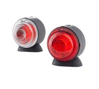 2 Luci di Limitazione Destra 24 V C5W Alogena Rosso HELLA per U.a. MB LP