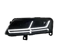 2 luci for auto compatibili for Audi A6 2004-2011 A6L C6 S6 gruppo faro automatico aggiornamento lampada di segnalazione dinamica LHD versione RHD accessori for strumenti(Left hand drive)