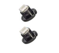 2 LUCI LAMPADA LED BLU T4.7 SMD 5050 lampadina auto luce abitacolo cruscotto