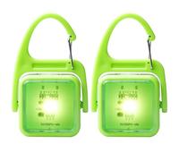 2 luci lampeggianti per esterni, luce di sicurezza a LED USB, ricaricabile, con 4 modalità, luce notturna USB, ricaricabile, per corsa, campeggio, escursionismo, alpinismo, zaino per animali domestici