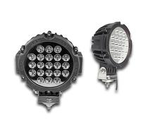 2 LUCI LED BARRA LUMINOSA TETTO GUIDA PARAURTI GRIGLIA BULLBAR LAMPADE...