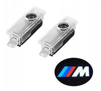 2 LUCI LED PROIETTORI SOTTO PORTA PER TUTTE LE BMW 1,2,3,4,5,6,7,X 2007-2019