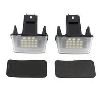 2 luci targa a LED Flydida MK2 Adatto per Berlingo C3 C4 C5 DS4 Saxo XSara 206 207 306 307 308 406 407 5008 Codice accessorio auto n 6340A3 6340.A3 2 luci targa bianche