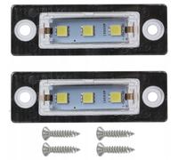 2 luci targa a LED per VW CADDY GOLF PLUS PASSAT B6 JETTA TOURAN
