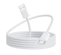 2 m Cavo intrecciato Carplay per iPhone 16 plus Pro Max 16e, Cavo USB a USB C per iPad Pro/Air/Mini, 18W 3A Cavo USB Type c Ricarica Rapida per Samsung Galaxy S23 S24 A15 A16 A55 A35 A54 Pixel 9 Pro