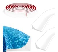 2 M Soglia Doccia Silicone Doccia Autoadesivo,Guarnizione Doccias Autoadesiva,Striscia Paraspruzzi Autoadesiva,Guarnizione Inferiore Porta Doccias,Paratia Antiallagamento,Per Cucina,Wc,Cabina