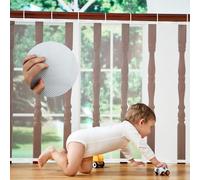 2 m x 78 cm Bianco Rete protezione bambini, Rete sicurezza Guardie Corpi, Rete protezione Scale bambini, Rete Recinzione, Rete Sicurezza,Rete Balcone Ringhiera,per Animali