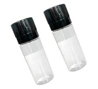 2 macinapeperoni essenziali da cucina, bottiglie da 100 ml, con tecnologia tenuta per la freschezza e comfort, per agitare da campeggio, gadget da cucina ergonomico