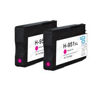 2 Magenta Cartucce d'inchiostro per HP Officejet Pro 276dw, 8600, 8610, 8620