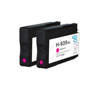 2 Magenta Cartucce d'inchiostro rimpiazzare HP 935M (935XL) non-OEM / Compatible
