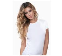 2 Maglie Donna Jadea 4180 Manica Corta Cotone Modal Girocollo