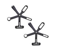 2 magneti 5 in 1 per nail art 2026, magneti per smalto gel occhio di gatto per unghie, strumento magnetico multifunzionale per nail art 3D fai da te, design per manicure gel per salone e casa, (nero)