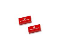 2 Magneti Di Barretto Rettangolare Alnico Per Scienza, Istruzione, Esperimenti, Studenti E Insegnanti - 10mm x 5mm x 20mm - 0,1kg Pull