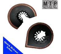 2 Malta Togliere Lama Oscillante Multi Strumento Per Fein Bosch Porter Cavo