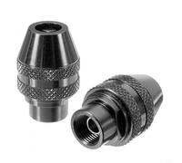 2 mandrini a serraggio rapido da 0,8-3,2 mm per Dremel Rotary Tool modelli 3000 4000 7700 8200, cambio degli accessori senza attrezzi senza pinze di serraggio per lavori di precisione nel fai da te
