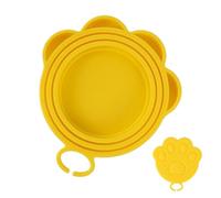 2 mangimi per animali domestici possono coperti - gli alimenti a prova di perdite possono coprire i coperchi in scatola | scodelli riutilizzabili