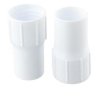 2 manicotti di ricambio per tubo flessibile per piscina, 38 mm, in plastica, per collegare il tubo alla testa del vuoto o allo skimmer