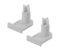 2 manicotti per cerniere integrate per frigorifero e congelatore - 5384490-00169301 Boccola di giunzione della porta per frigorifero compatibile con Bosch, Siemens, Miele