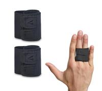 2 Manicotti Regolabili di Supporto per le Dita, Attelle per il Dito Complice, Braccialetto di Supporto per le Dita, Manicotto di Supporto per le Dita, Fascette Traspiranti per le Dita Complici